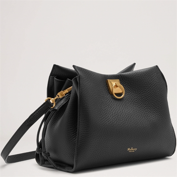 Mulberry Iris Black Heavy Grain